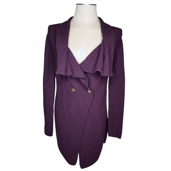 CAbi Sweaters - CAbi Regal Cardigan in Mulberry #3350 Medium
